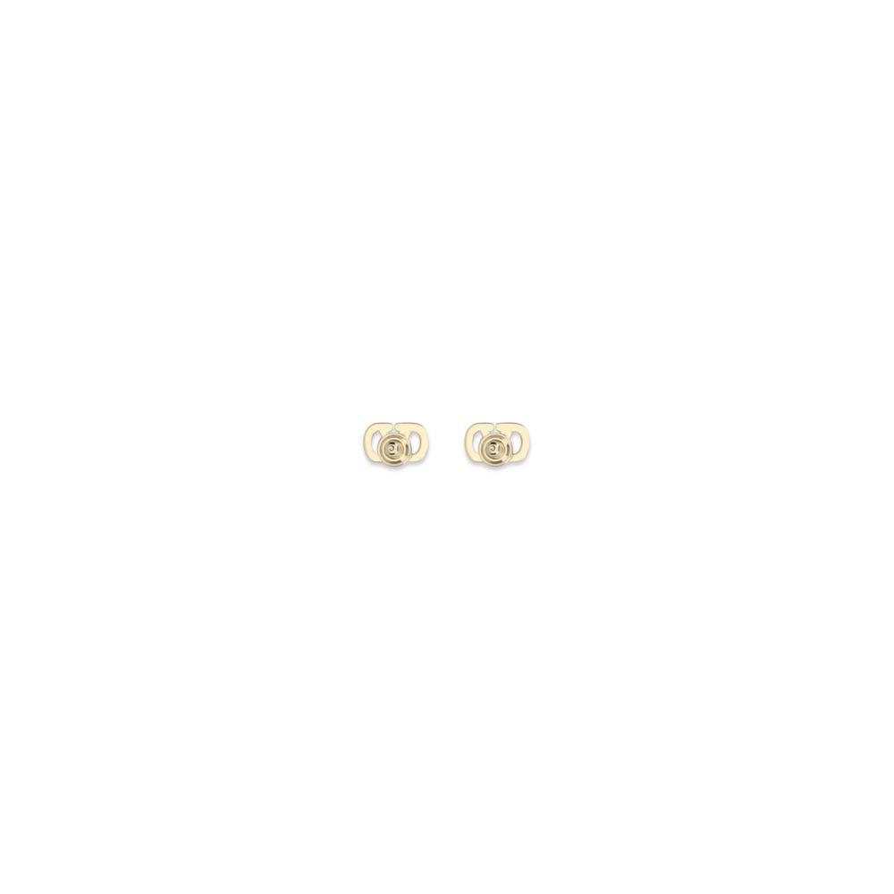 Gold Brass Earrings