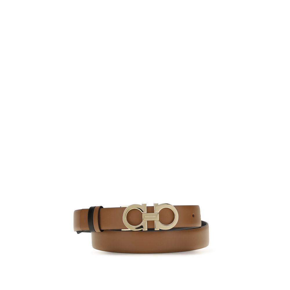 Brown Calf Leather Regular Belt