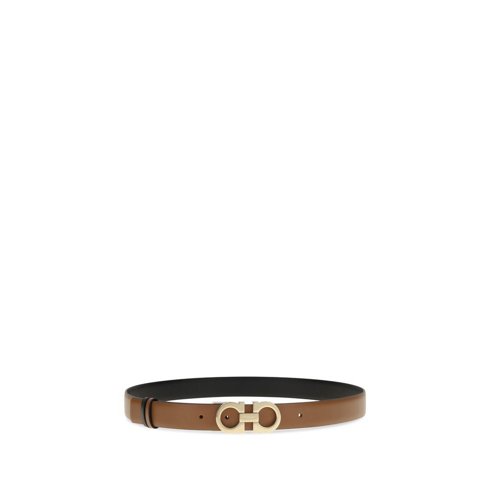 Brown Calf Leather Regular Belt