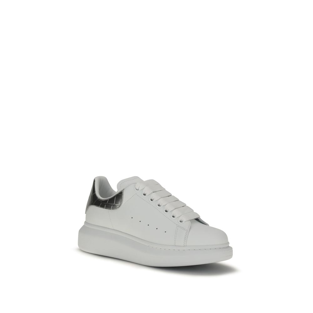 Yellow Calf Leather Low Top Sneakers