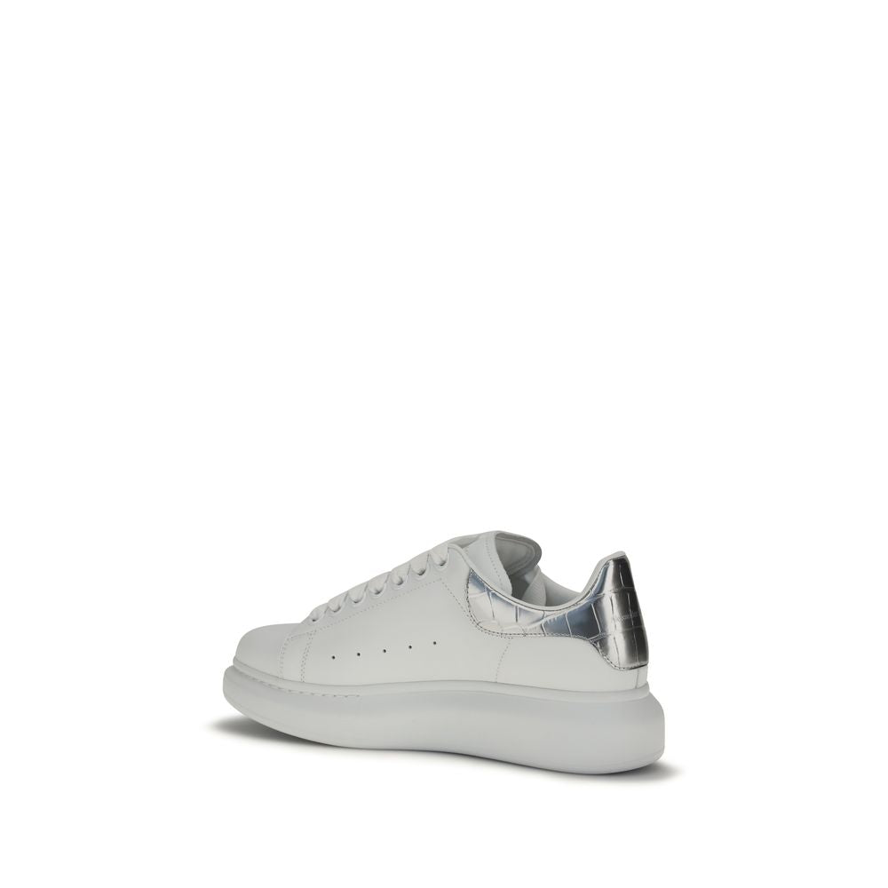 Yellow Calf Leather Low Top Sneakers