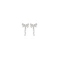 Silver Brass Earrings