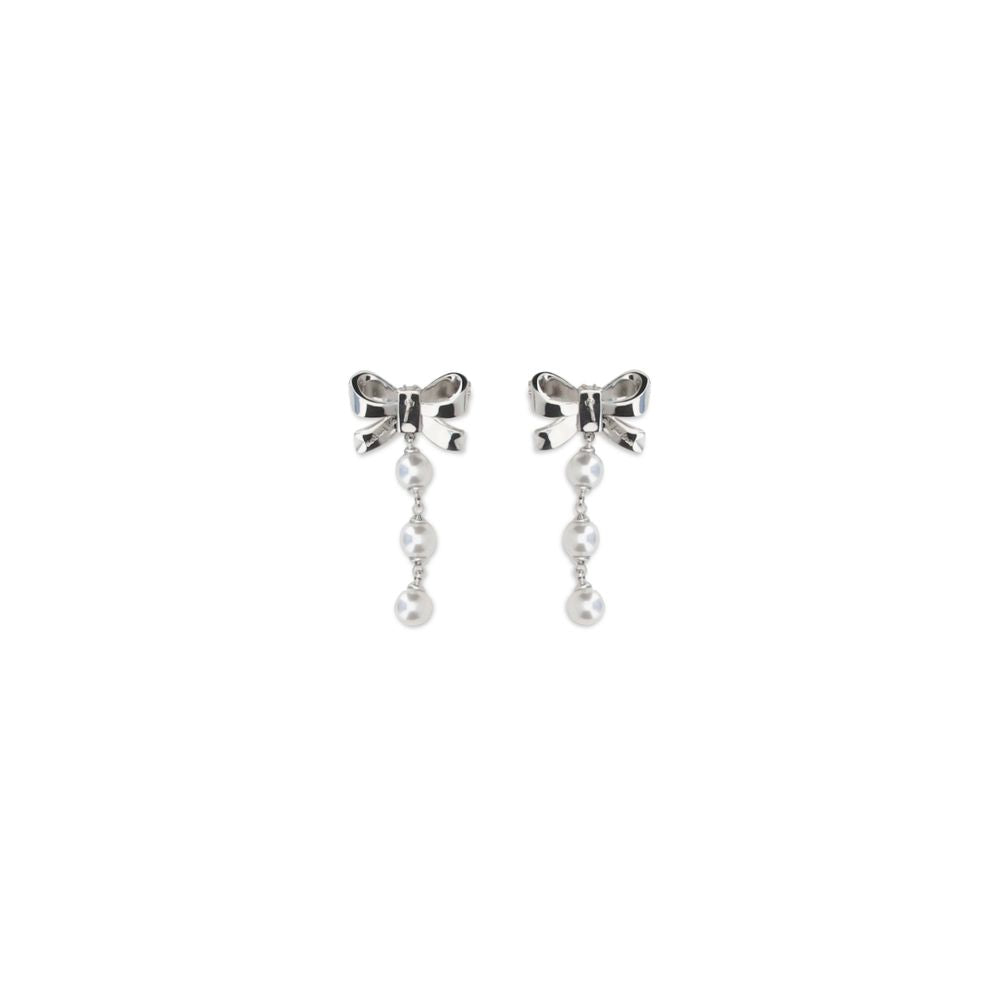 Silver Brass Earrings