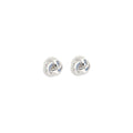 Silver Brass Earrings