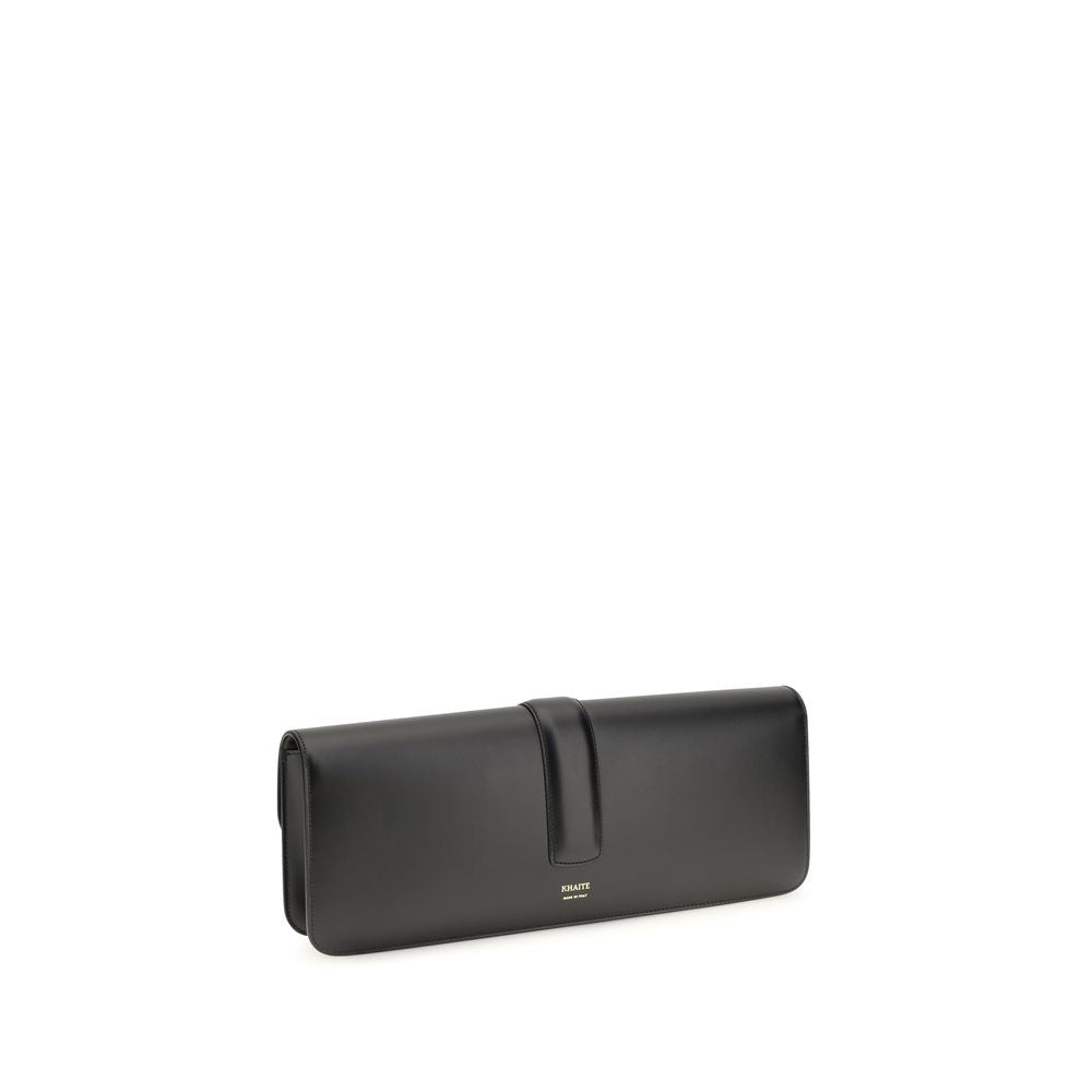 Black Calf Leather Bos Taurus Clutch Bag