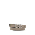 Gray Calf Leather Bos Taurus Regular Belt