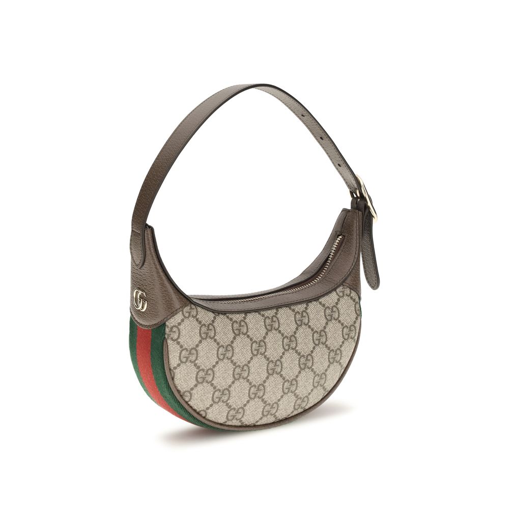 Beige Fabric Handbag