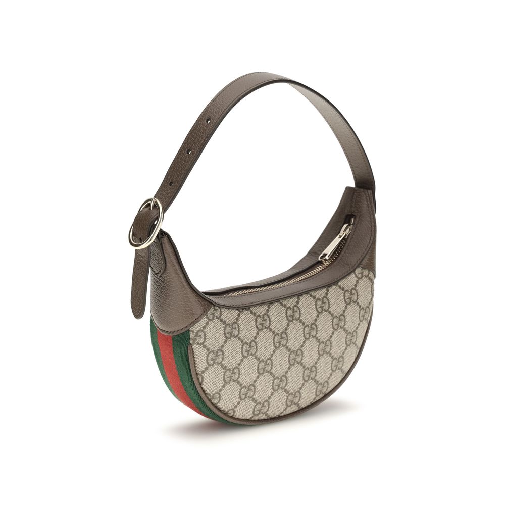 Beige Fabric Handbag
