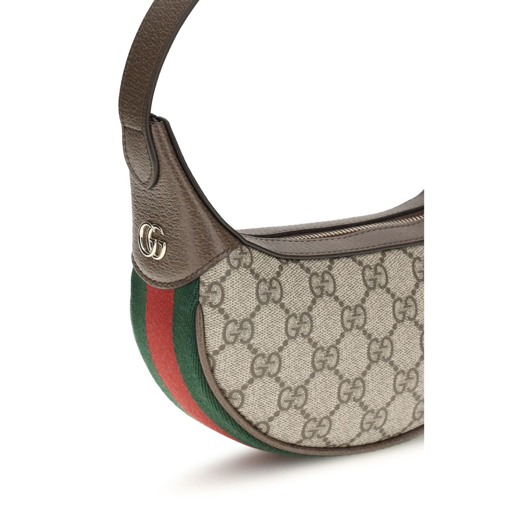 Beige Fabric Handbag