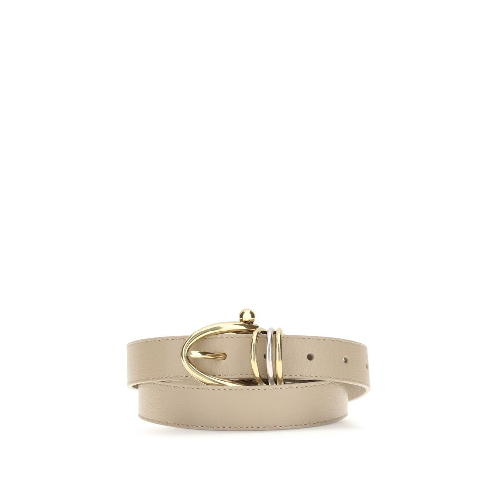 Beige Calf Leather Bos Taurus Bracelet