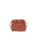 Multicolor Raffia Shoulder Bag