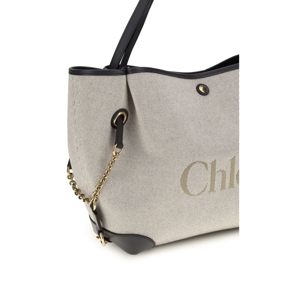 Gray Cotton Shoulder Bag