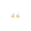 Gold Brass Earrings