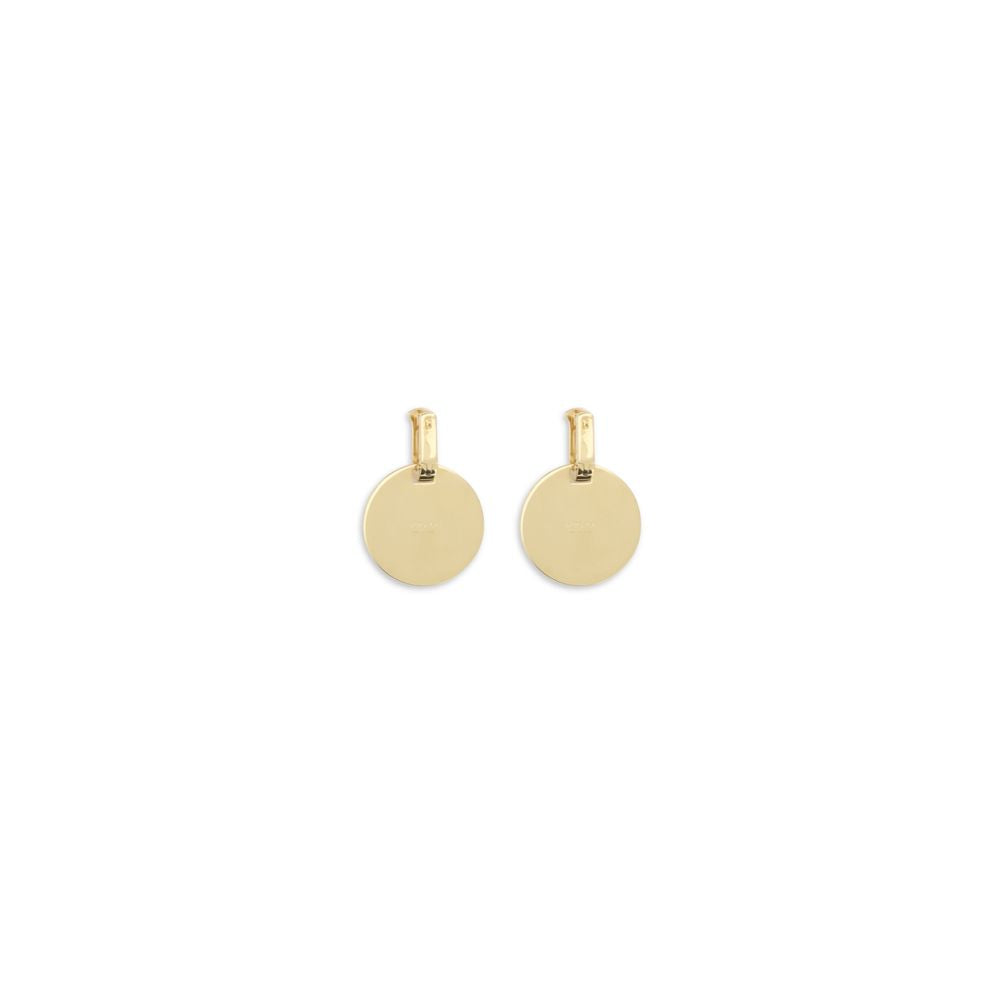 Gold Brass Earrings