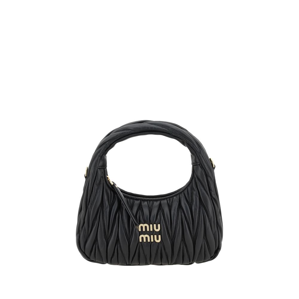 Black Calf Leather Bos Taurus Handbag