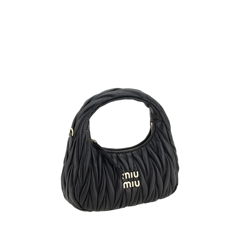 Black Calf Leather Bos Taurus Handbag