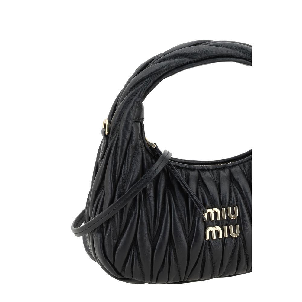Black Calf Leather Bos Taurus Handbag