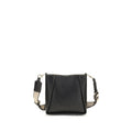 Black Polyethylene Shoulder Bag