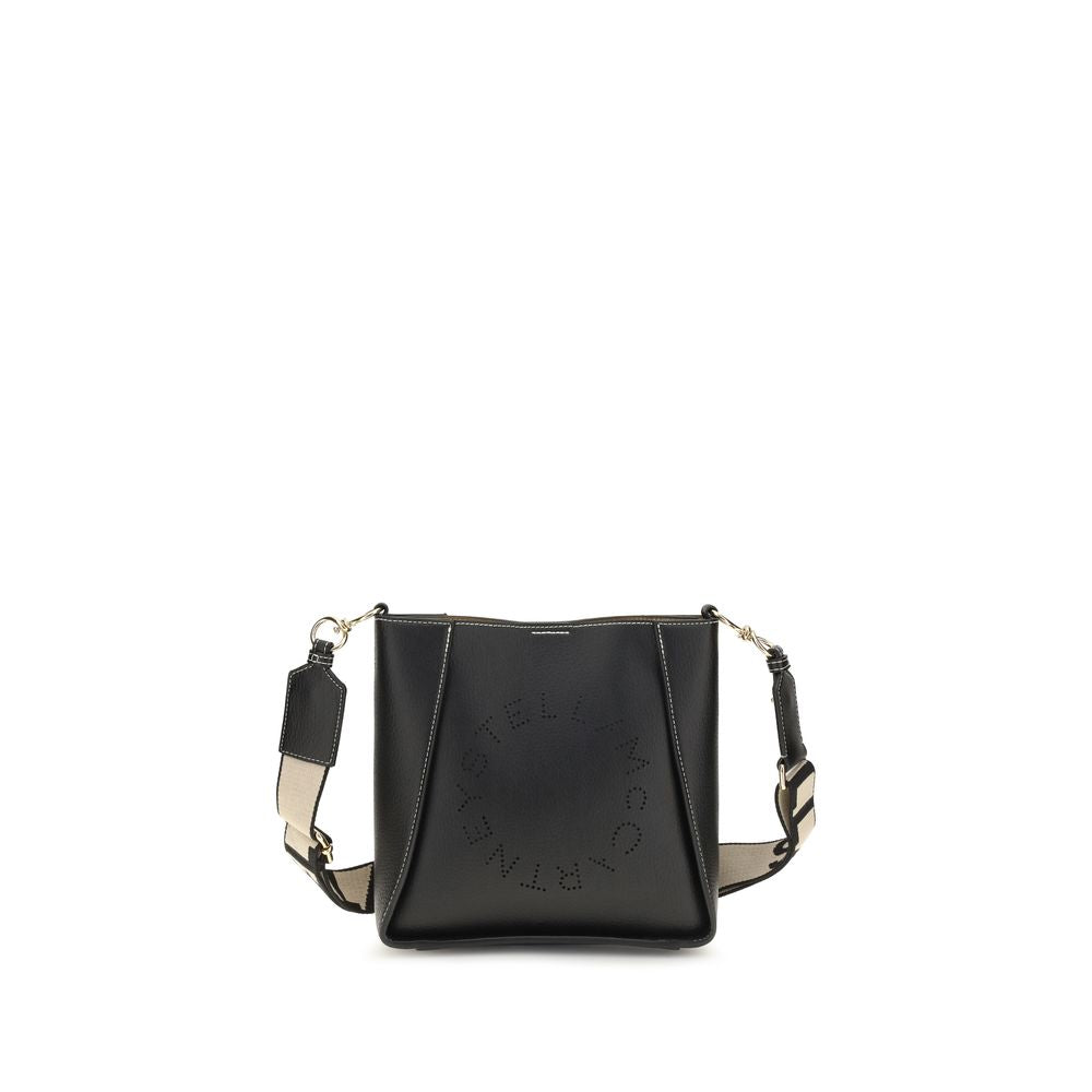 Black Polyethylene Shoulder Bag