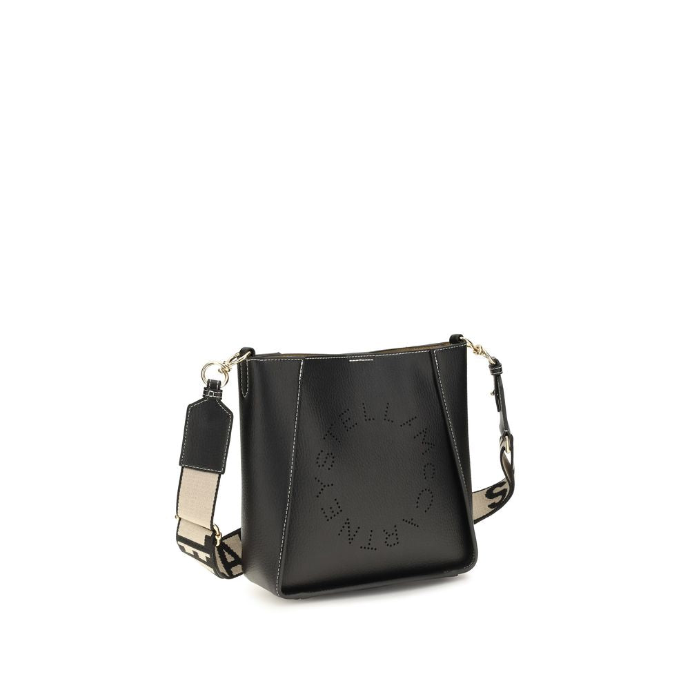 Black Polyethylene Shoulder Bag