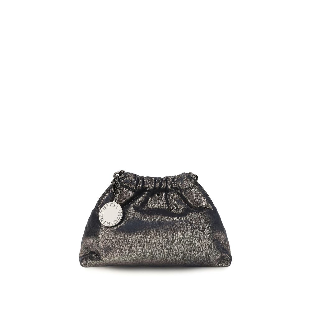 Blue Polyester Shoulder Bag