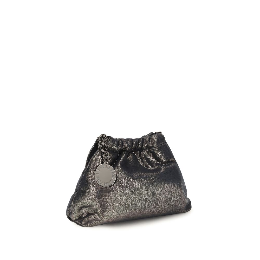 Blue Polyester Shoulder Bag