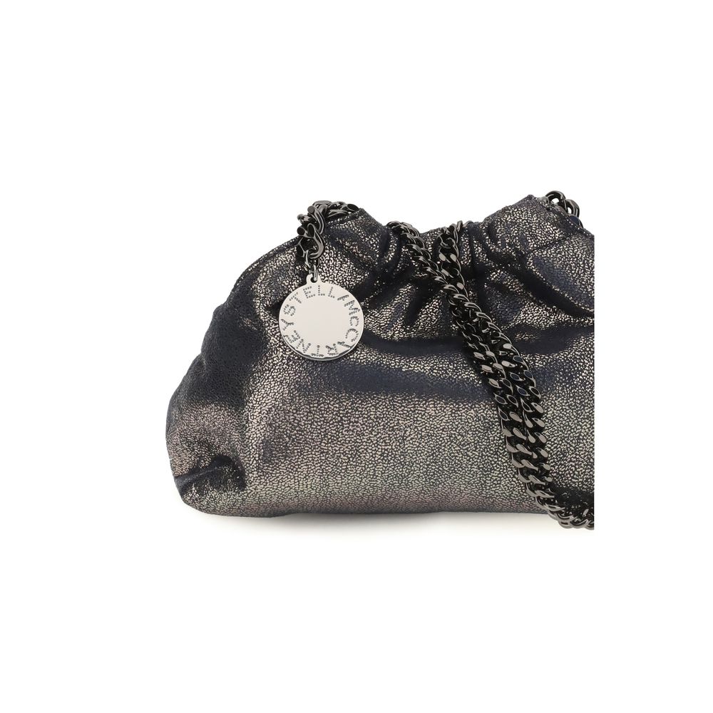 Blue Polyester Shoulder Bag