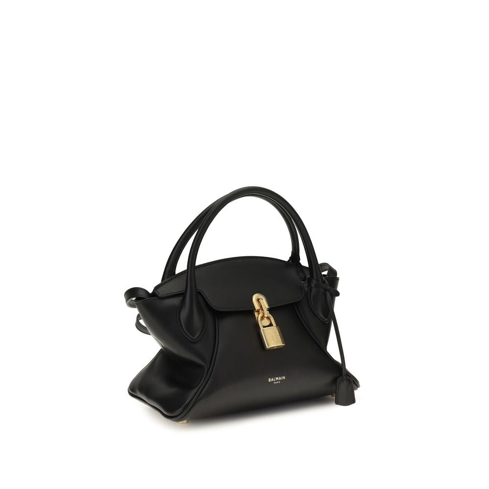Black Calf Leather Bos Taurus Handbag