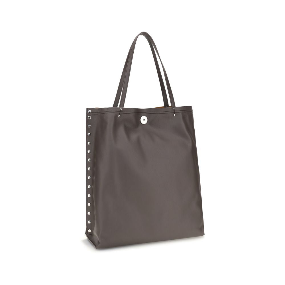 Gray Calf Leather Bos Taurus Shoulder Bag