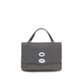 Gray Calf Leather Bos Taurus Handbag