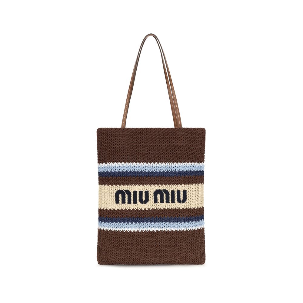 Miu Miu Yarn Tote Bag