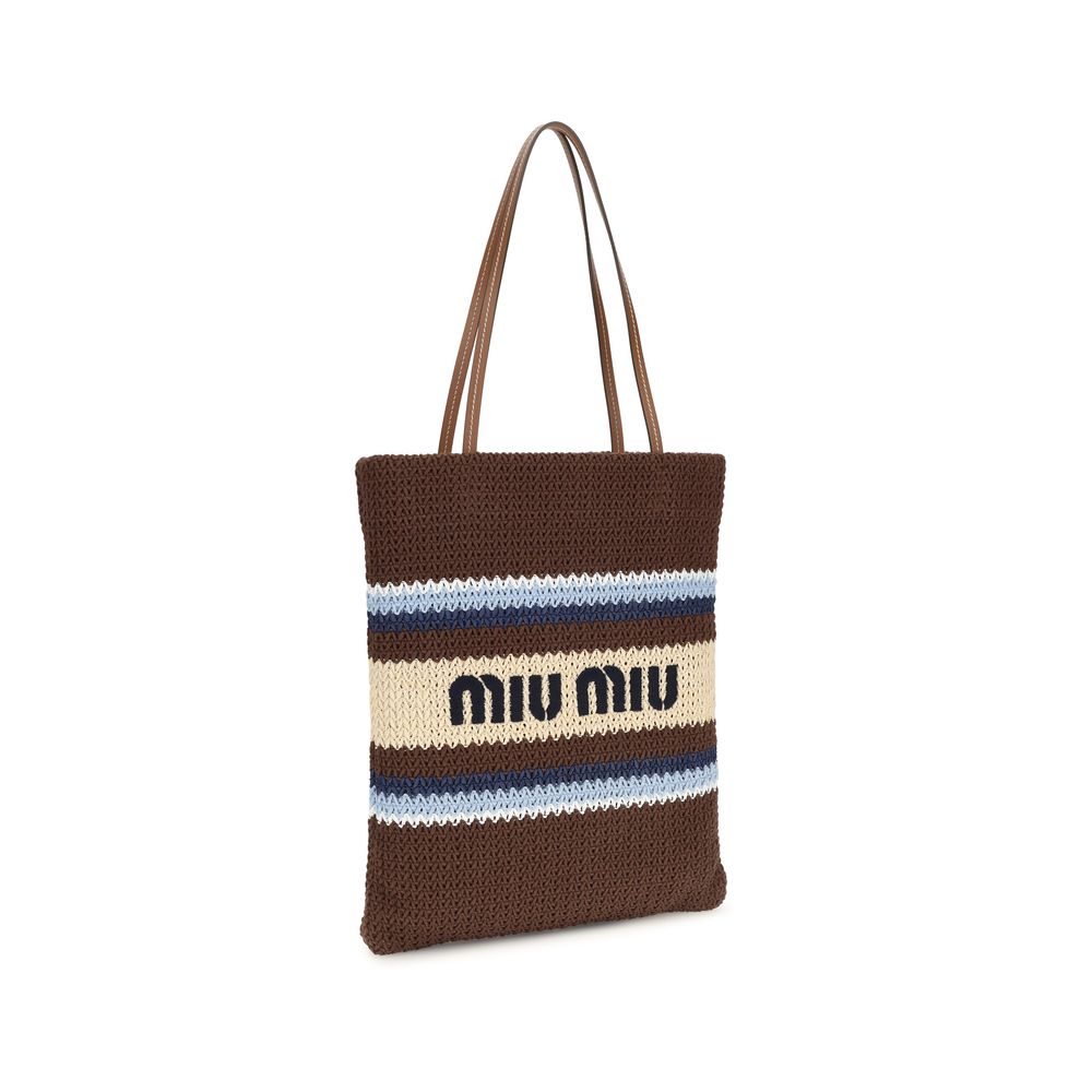 Miu Miu Yarn Tote Bag