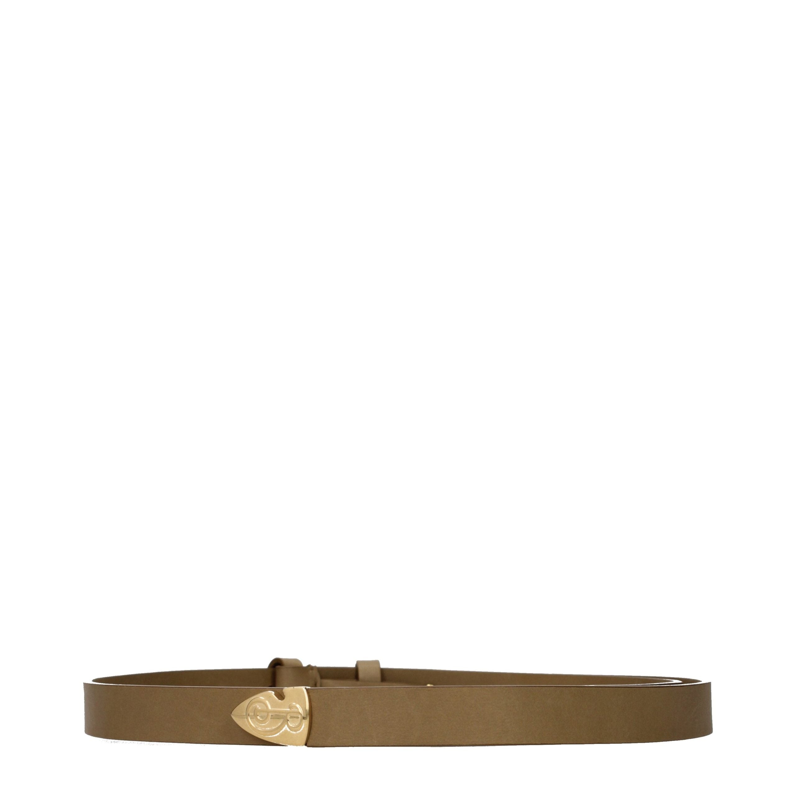 Brown Leather Regular Belt