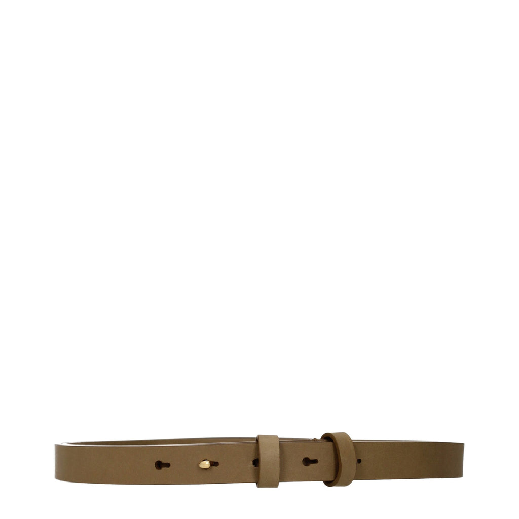 Brown Leather Regular Belt