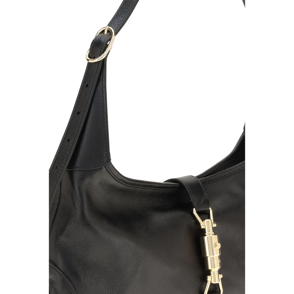 Black Calf Leather Bos Taurus Shoulder Bag
