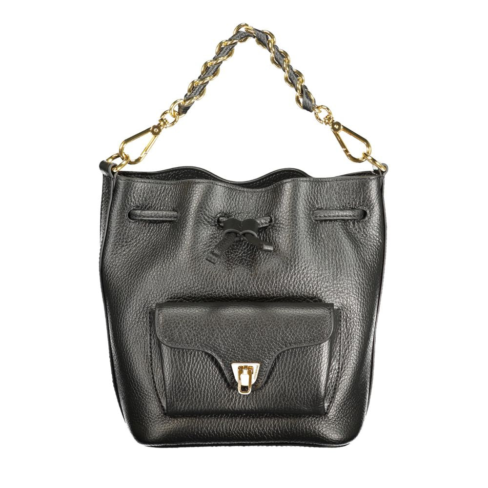 Black Leather Womens Bag