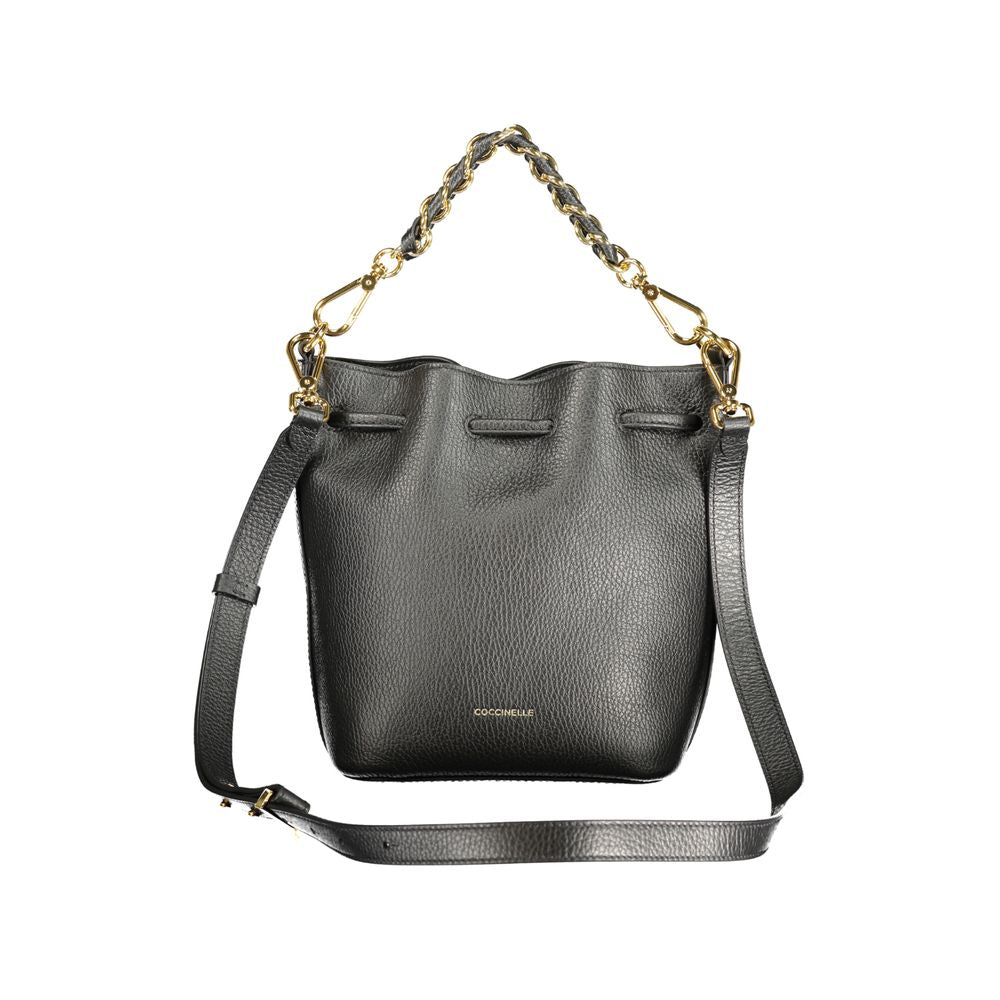 Black Leather Womens Bag