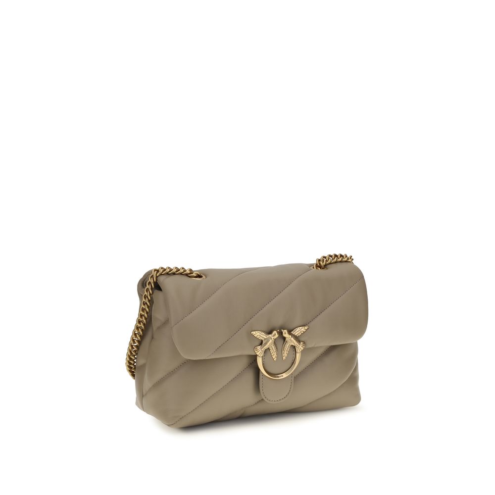 Gray Calf Leather Bos Taurus Shoulder Bag