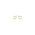 Gold Brass Earrings