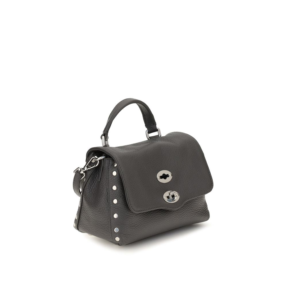 Gray Calf Leather Bos Taurus Handbag