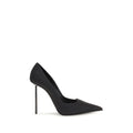Black Calf Leather Bos Taurus High Heel Pumps