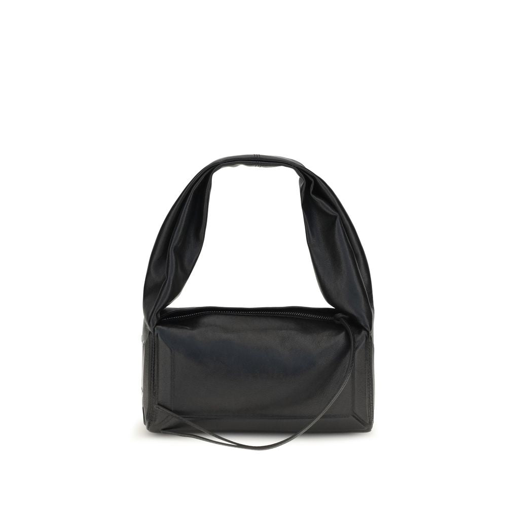 Black Leather Shoulder Bag