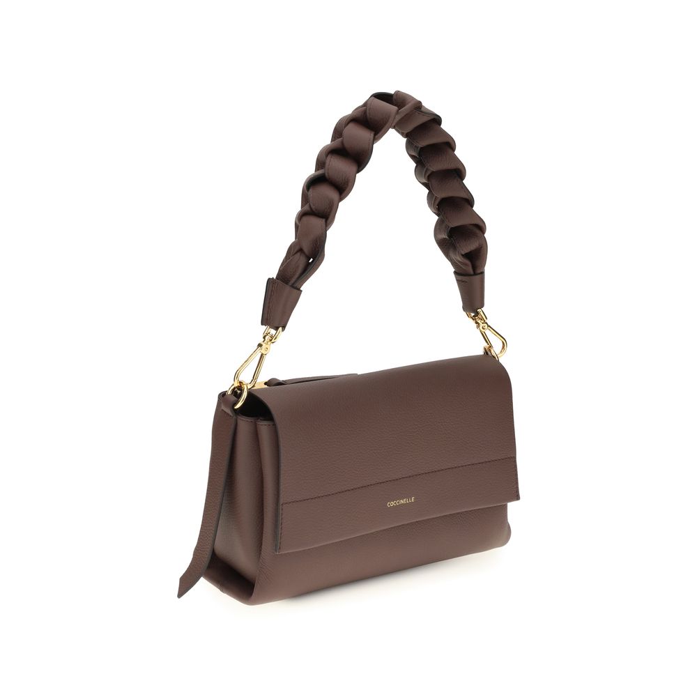 Brown Calf Leather Bos Taurus Shoulder Bag