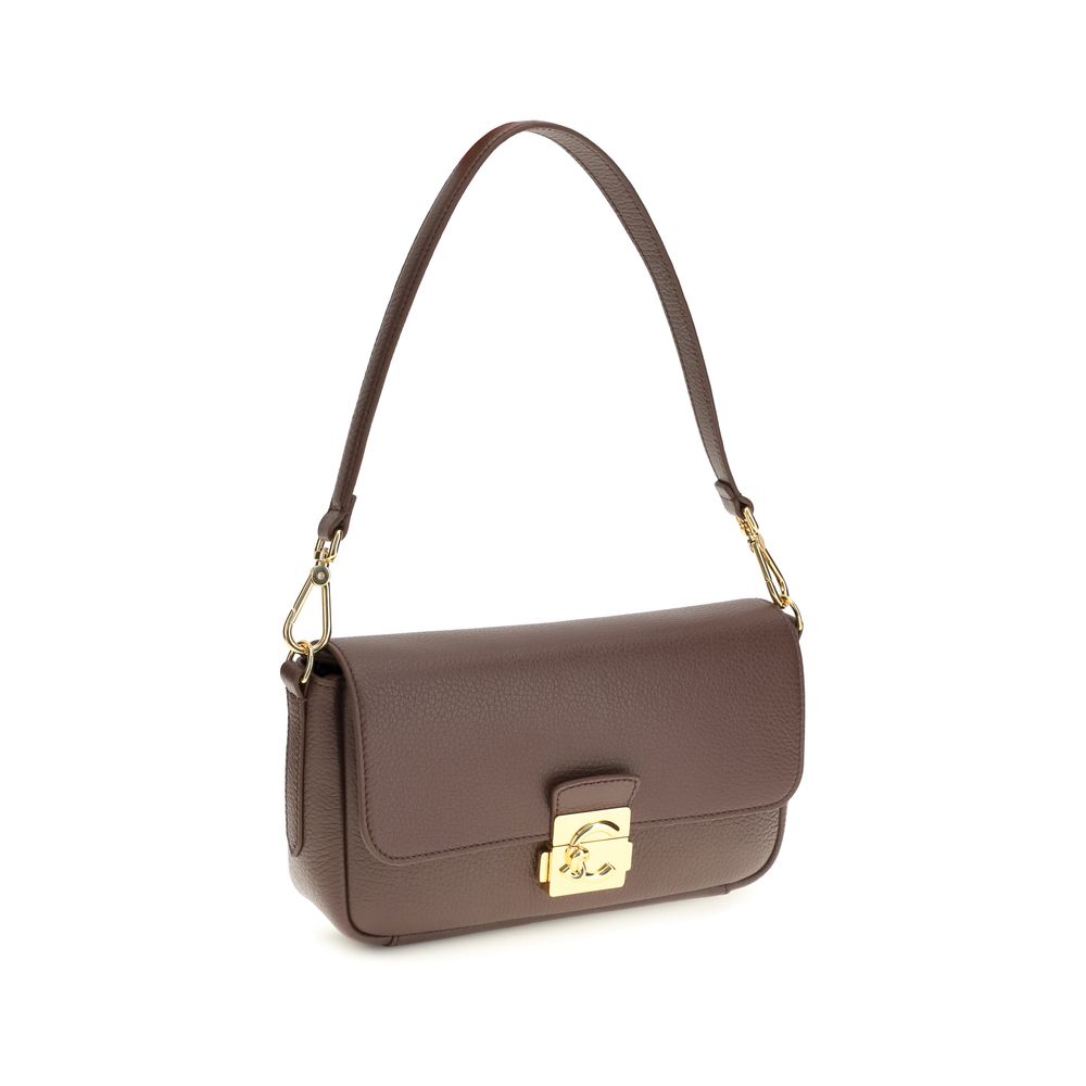 Brown Calf Leather Bos Taurus Shoulder Bag