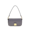 Blue Calf Leather Bos Taurus Shoulder Bag