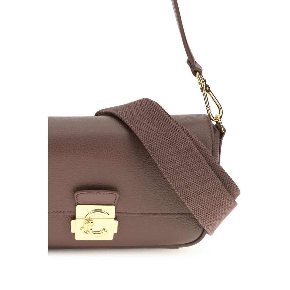 Brown Calf Leather Bos Taurus Shoulder Bag
