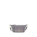 Gray Calf Leather Bos Taurus Shoulder Bag