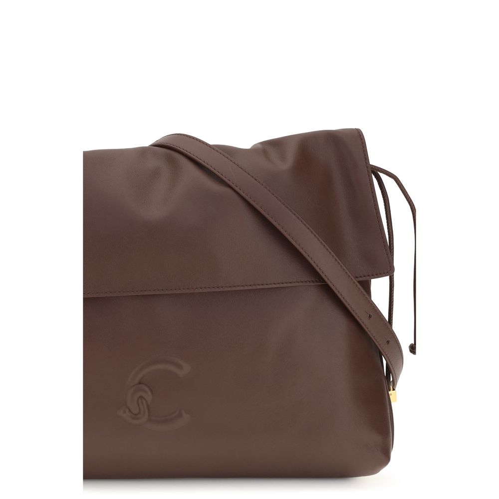 Brown Calf Leather Bos Taurus Shoulder Bag