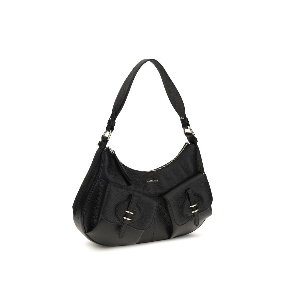 Black Calf Leather Bos Taurus Shoulder Bag