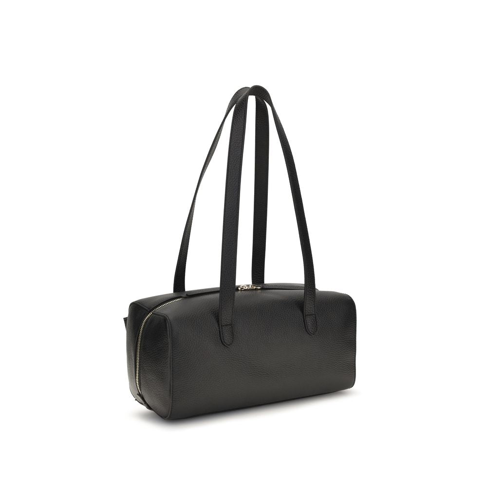 Black Calf Leather Bos Taurus Shoulder Bag